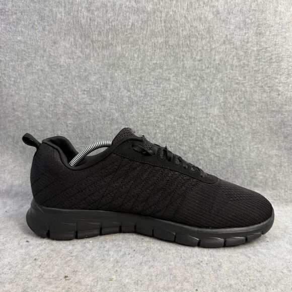 Skechers Shoes Womens Size 9.5 Black Light Weight Memory Foam Walking Sneakers - Picture 6 of 10